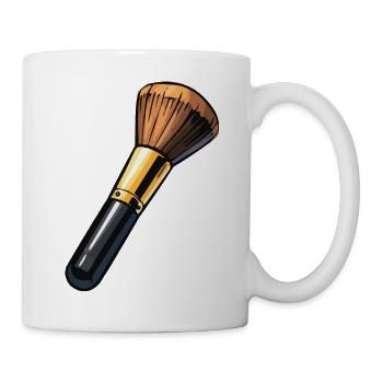 Makeup Brush Illustration - Mug - white - Right