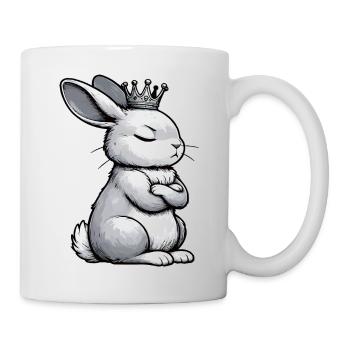 Rabbit Bunny Bunny Long Eared Thumper Ram - Mug - white - Right