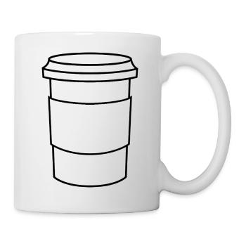 Coffee cup - Mug - white - Right