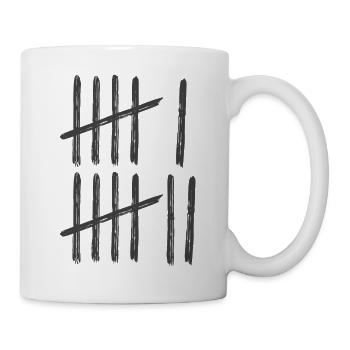 67 - Soixante-sept Numéro 67 Mème Six Sept Internet - Mug blanc - blanc - Droite