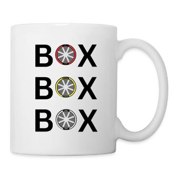 BOX BOX BOX - Mug - white - Right