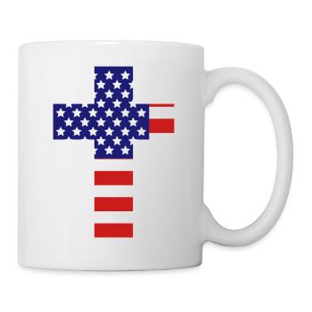 Christian Cross - Mug blanc - blanc - Droite