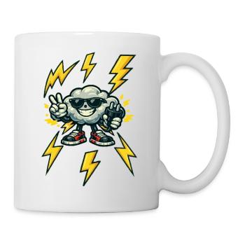 Dondercloud Rockster - Tasse - Weiß - Rechts