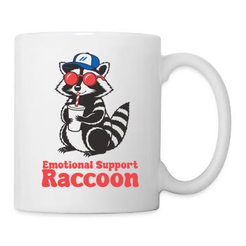 Emotional Support Raccoon  - Mug - white - Right