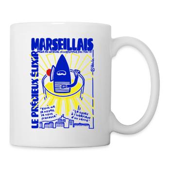 Apéritif Marseillais  - Mug blanc - blanc - Droite