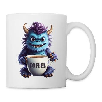 Coffee Monster - Caffeine Zombie - Morning Grouch - Mug - white - Right