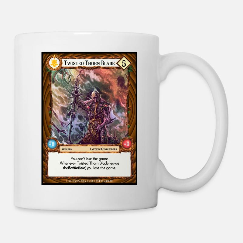 Lame Épine Tordue - Mug blanc - blanc