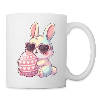 Herzblick Bunny Easter Egg - Mug - white - Right