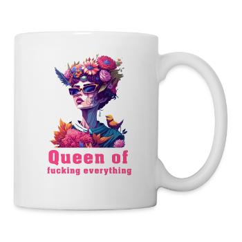 Queen of Floral Fire - Mug - white - Right