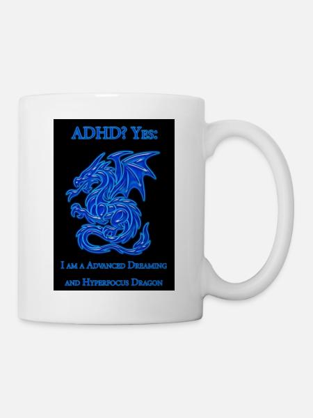 TDAH-Dragon - Mug blanc - blanc