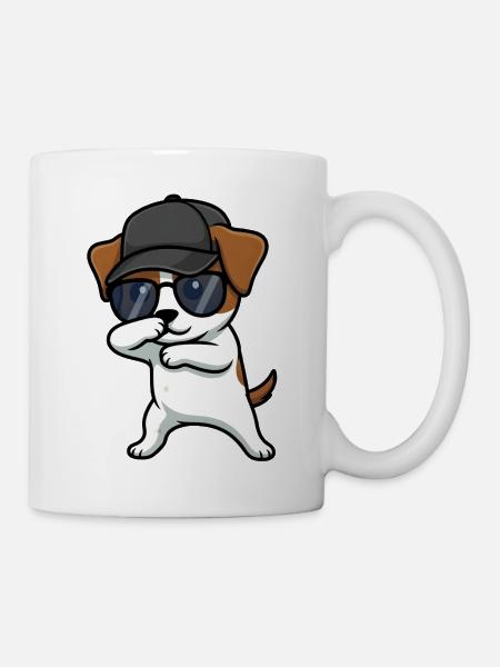 Dab du Jack Russel Terrier - Mug blanc - blanc