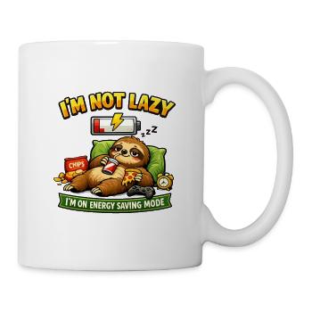 I'm Not Lazy Low Power Mode - Mug - white - Right