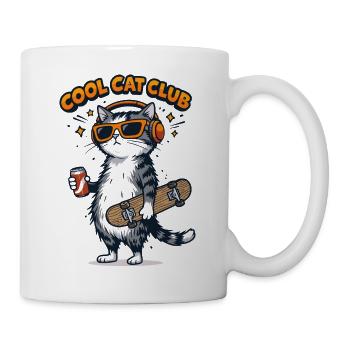 Cool Cat Club - Mug - white - Right