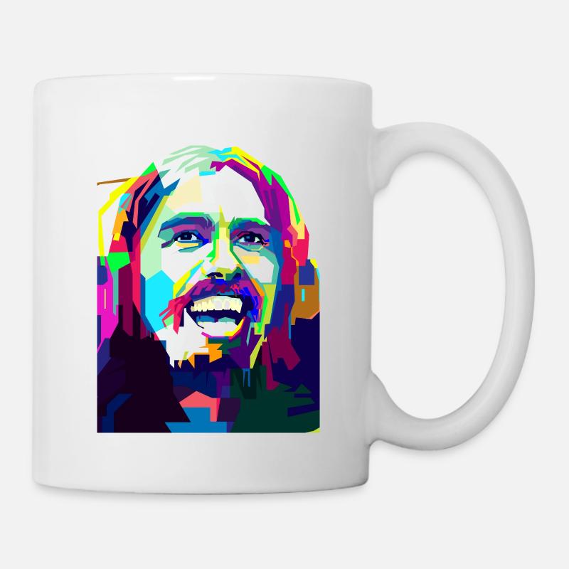 Die Tage der Rock'n'Roll-Popkunst - Tasse - Weiß