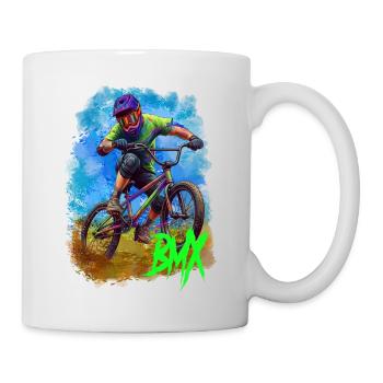 BMX - Mug blanc - blanc - Droite