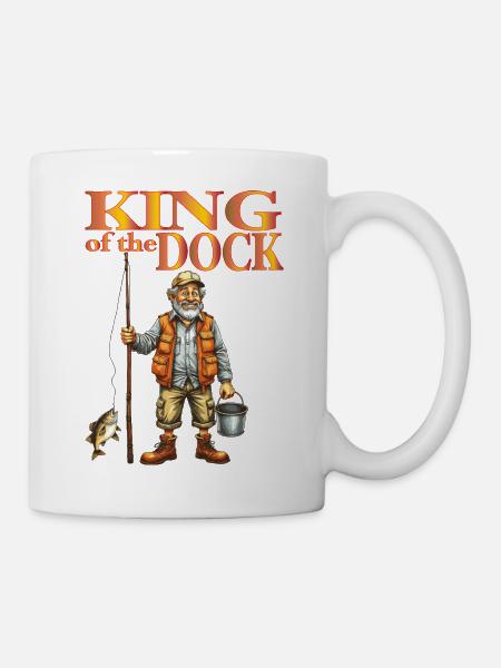 King_of_the_Dock - Tasse - Weiß