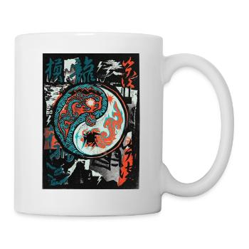 Cool Yin and Yang - Mug - white - Right