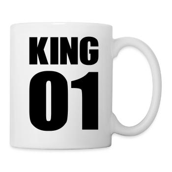 king_01 - Tasse - Weiß - Rechts