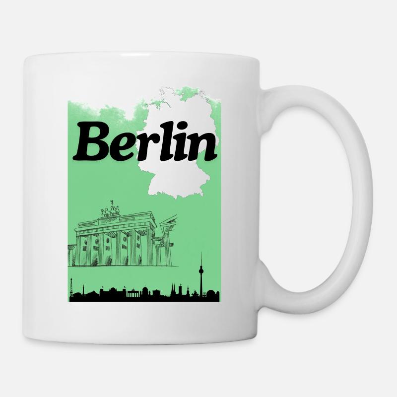Berlin - Mug blanc - blanc