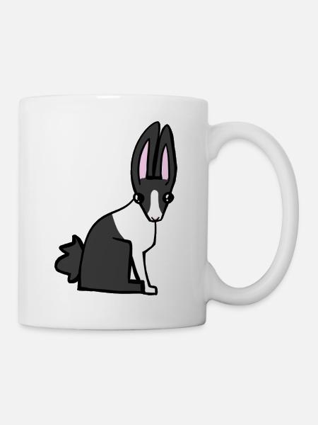 Noir Rabbit - Tasse - Weiß