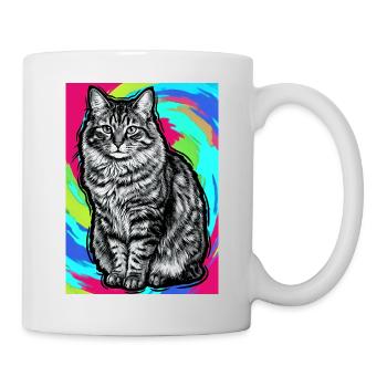 cat - Mug - white - Right
