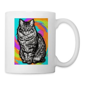 cat - Mug - white - Right