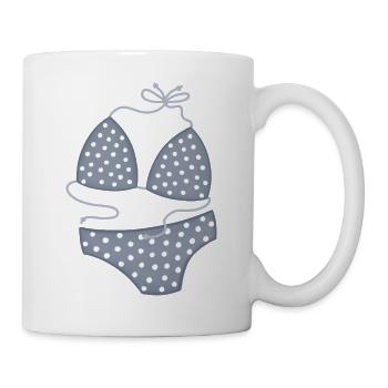 PolkaDot Bikini Pattern - Mug - white - Right