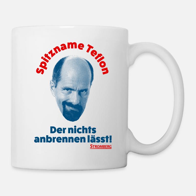 Stromberg Spitzname Teflon Mit Spruch - Tasse - Weiß