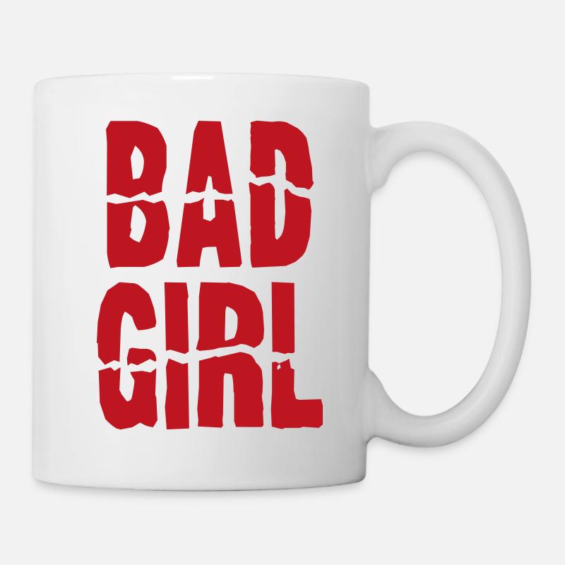 Bad Girl - Mug - white