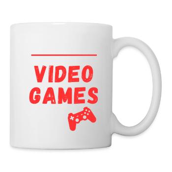 V Is For Video Games - Mug - white - Right