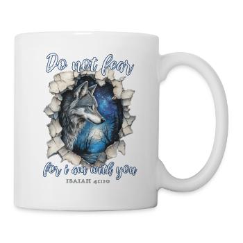 Wolf Christlich - Tasse - Weiß - Rechts