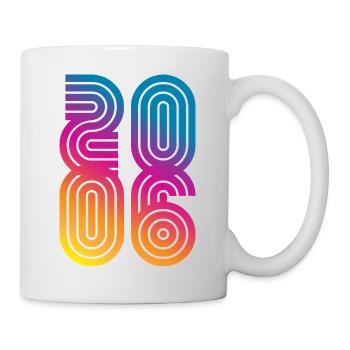 Millésime 2006 - Mug blanc - blanc - Droite