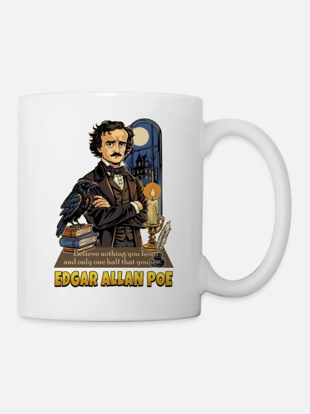 Allan Poe - Tasse - Weiß