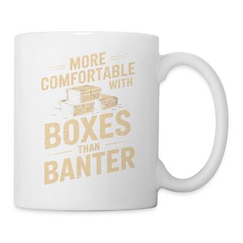 Boxes Over Banter - Mug - white - Right