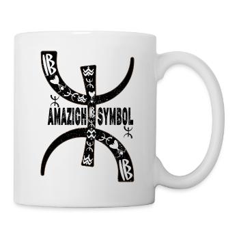 Amazigh Symbol Minimaliste Tifinagh Design. - Mug blanc - blanc - Droite