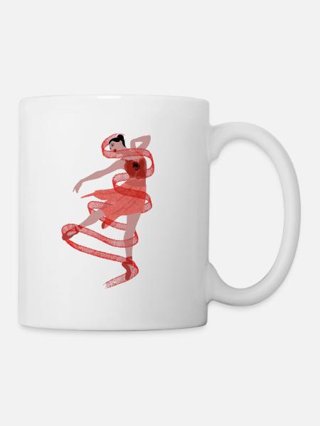 Ballerina - Tasse - Weiß