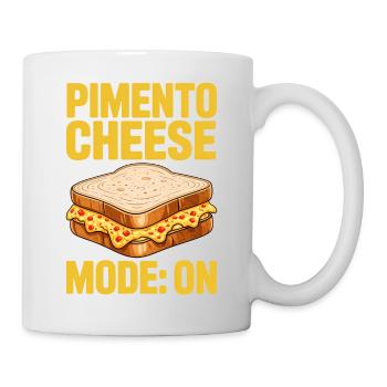 Cadeau de golf avec sandwichs au fromage piment - Mug blanc - blanc - Droite