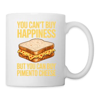 Cadeau de golf sandwich au fromage piment - Mug blanc - blanc - Droite