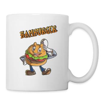 Hamburger - Tasse - Weiß - Rechts