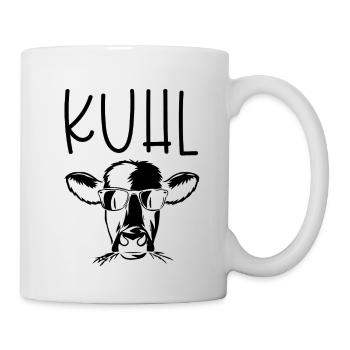 Kuhl Kuh Bauer Landwirtschaft - Tasse - Weiß - Rechts