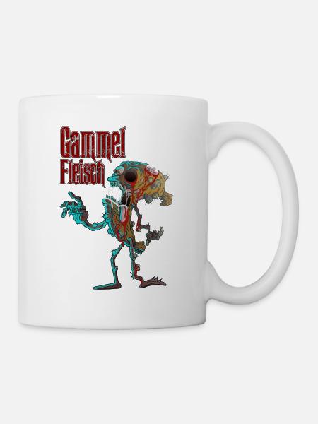 Gammelfleisch - Tasse - Weiß