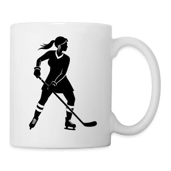 Female Hockey - Mug - white - Right