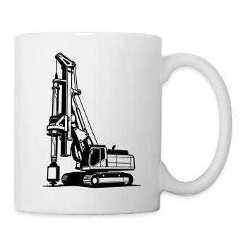 Pile Driver - Tasse - Weiß - Rechts