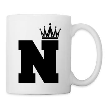 N Crown - Mug - white - Right