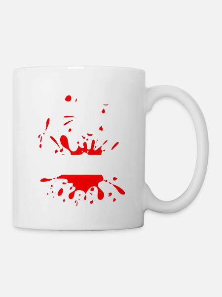 Mud Run Man – Custom Splash Runner - Tasse - Weiß