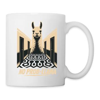 Llama They Bite You Regret Horror - Mug - white - Right