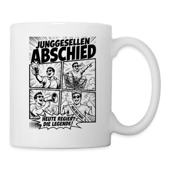 Junggesellenabschied Party - Tasse - Weiß - Rechts