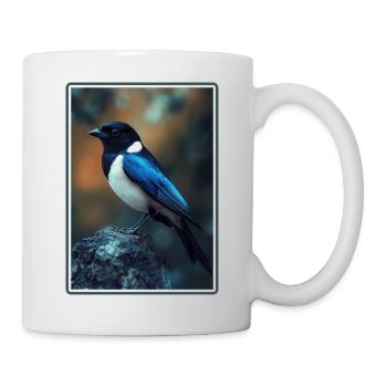 Elstern Elster - Tasse - Weiß - Rechts
