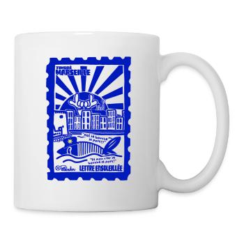 Timbré Marseille - Mug blanc - blanc - Droite