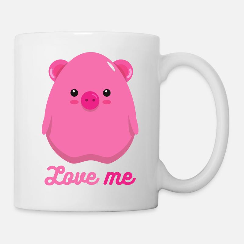 Cochon - Mug blanc - blanc